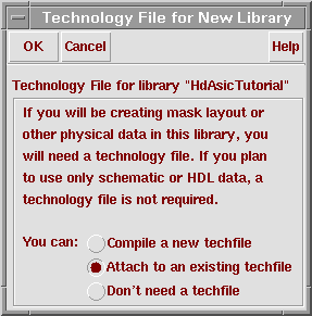 Technology file dialog