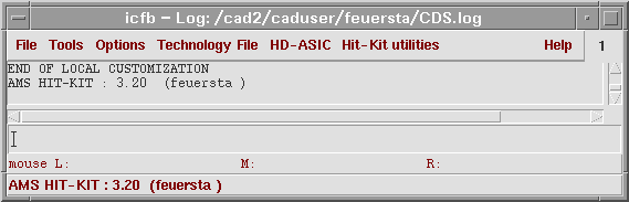 Command Interpreter Window